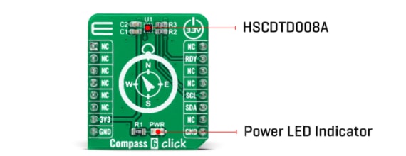 Mikroe Compass 6 Click